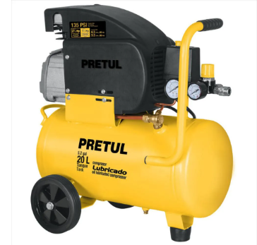 Miniatura 2 de COMPRESOR DE AIRE LUBRICADO 20 LITROS